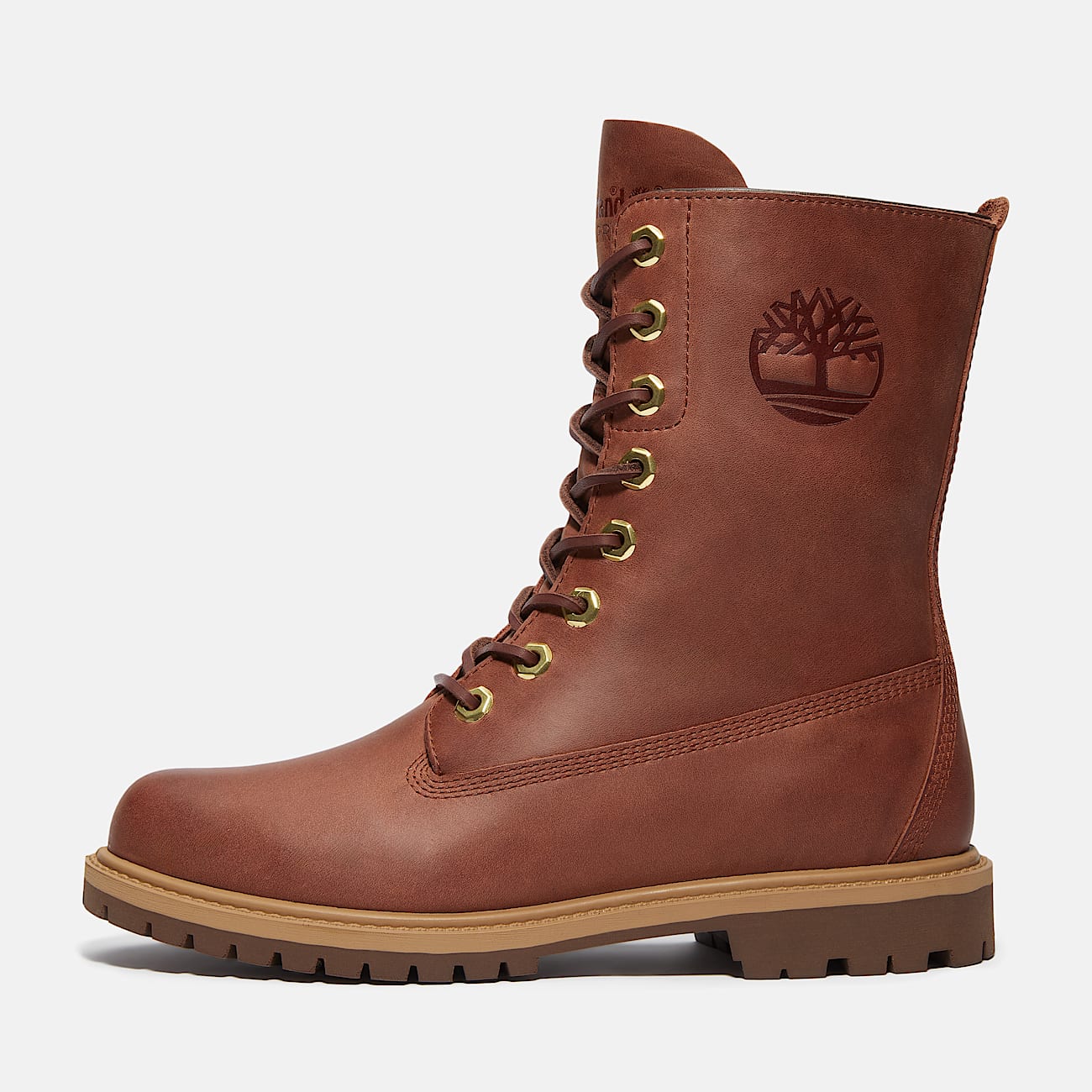 Timberland® Premium 8-Inch Waterproof Boot for Women in Brown - 8