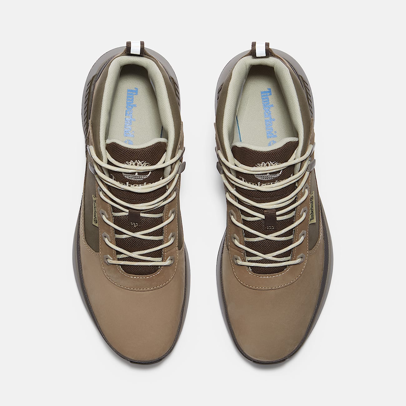 Field Trekker Halfhoge Sneaker voor heren in Grijs/Bruin - 2