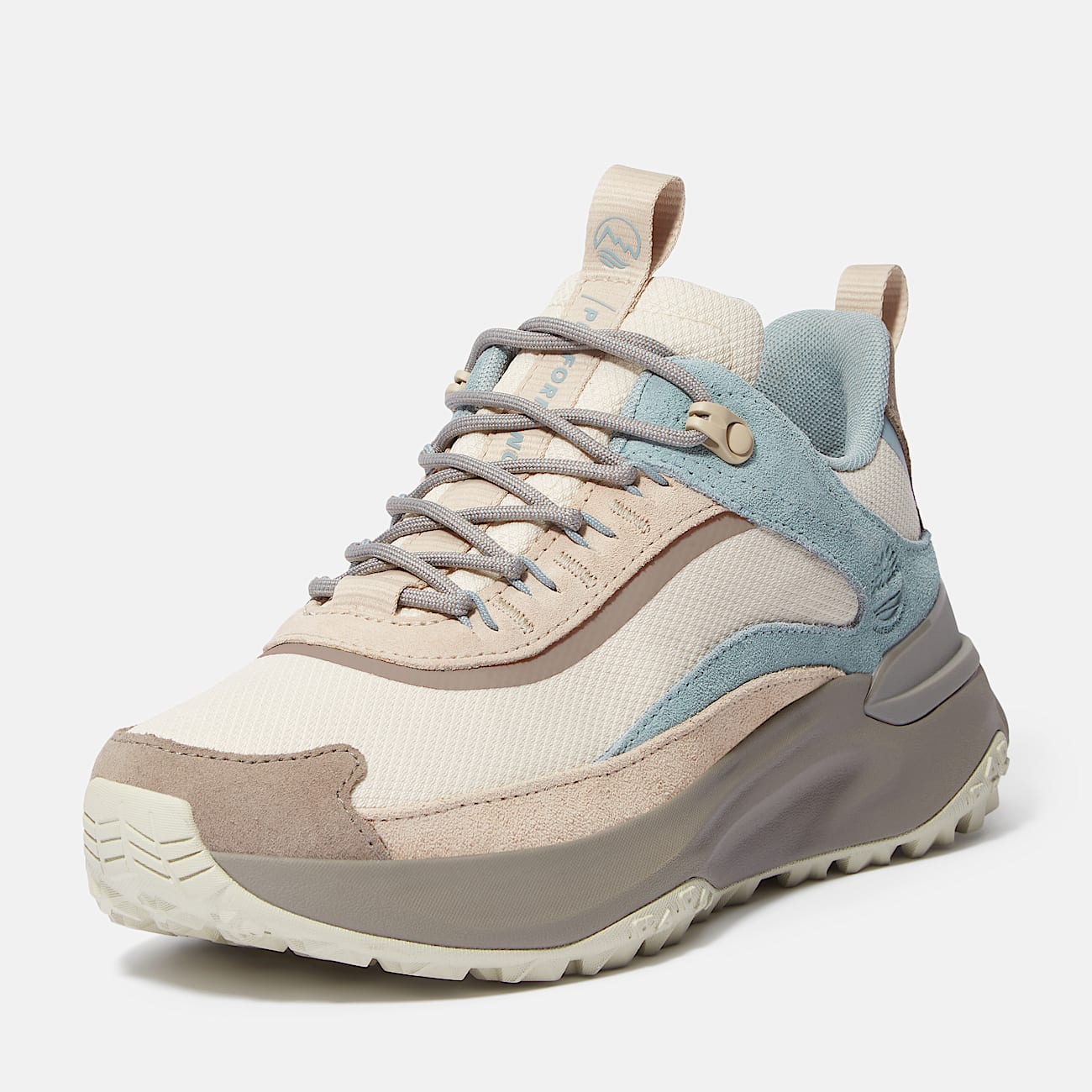 Sneaker Impermeabile Motion Access da Donna in beige/azzurro - 9