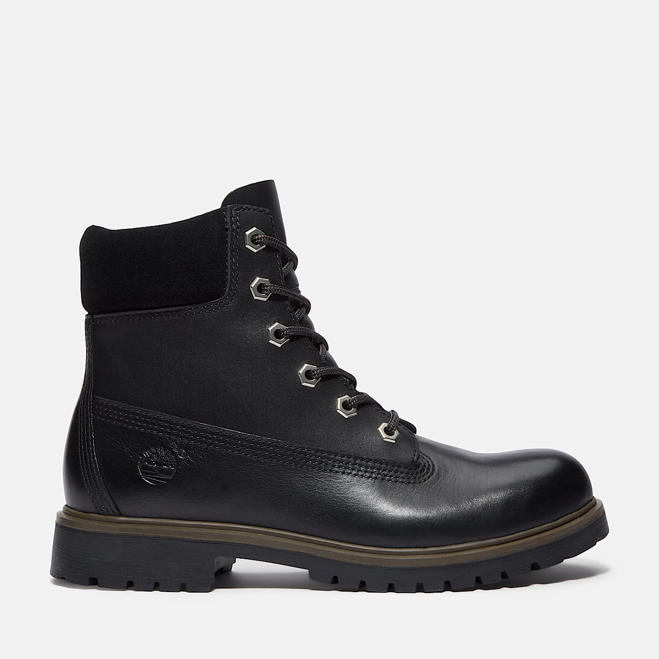 Wasserdichter Timberland® 25 6-Inch Boot für Damen in Schwarz - 1