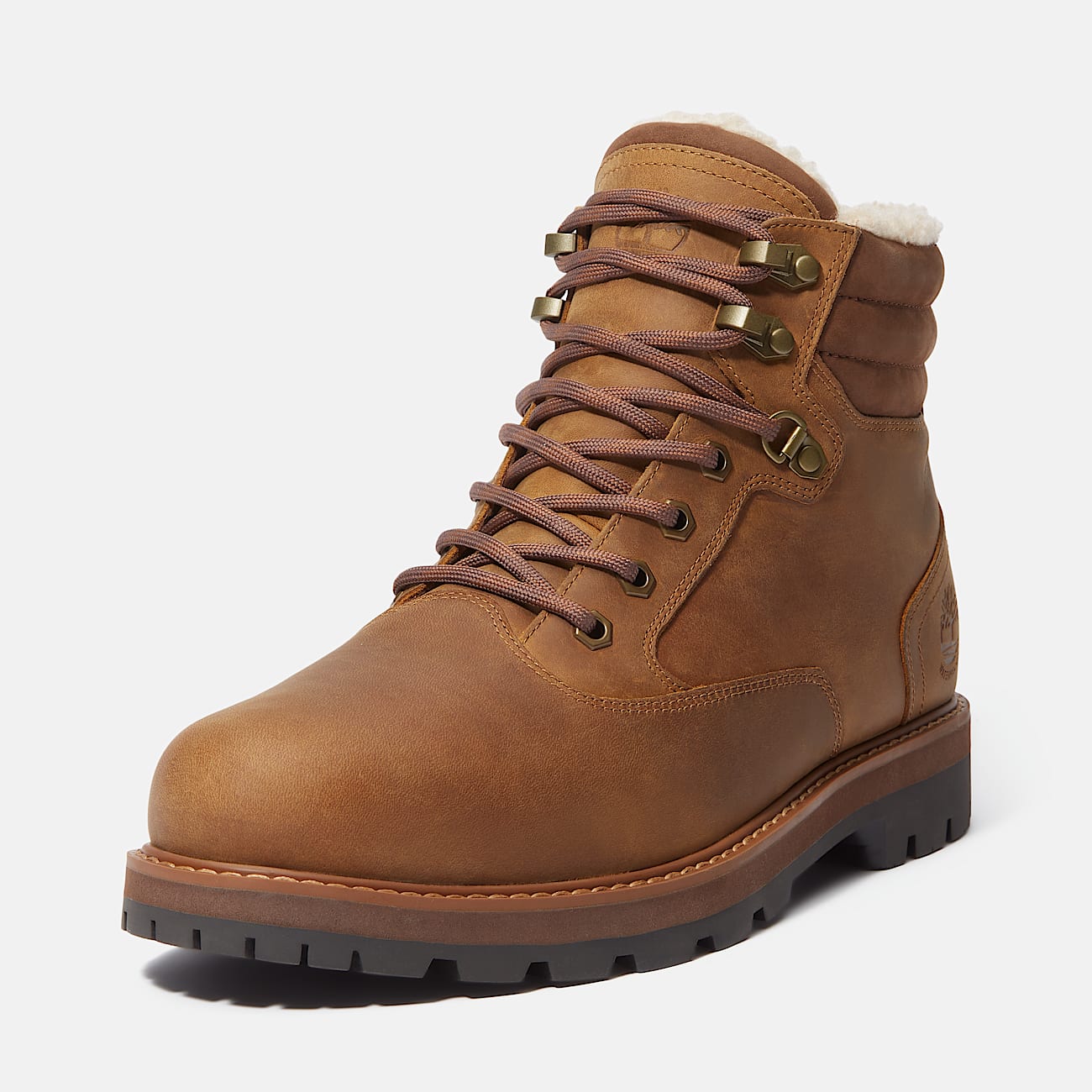 Botas impermeables con forro cálido Britton Road para hombre en marrón - 9