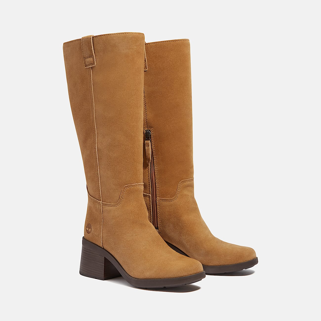 Bota de Cano Alto com Fecho de Correr Bellevaux para Mulher em castanho - 4