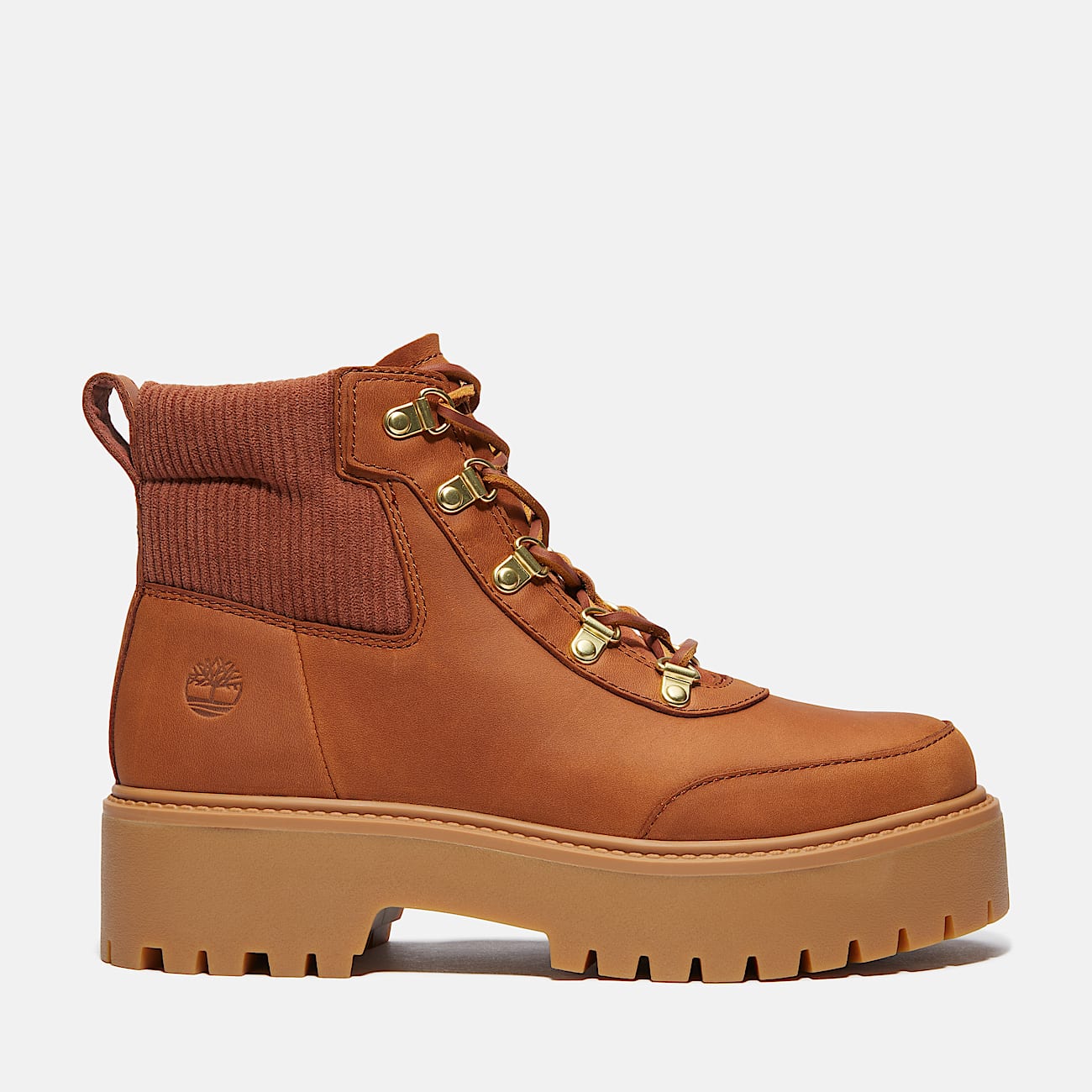 Stone Street Boot mit Plateausohle für Damen in Braun - 1