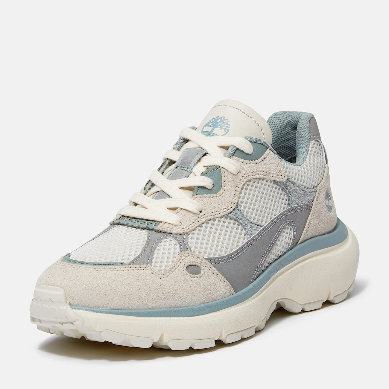Sneaker Hazel Lane da Donna in beige/azzurro - 9