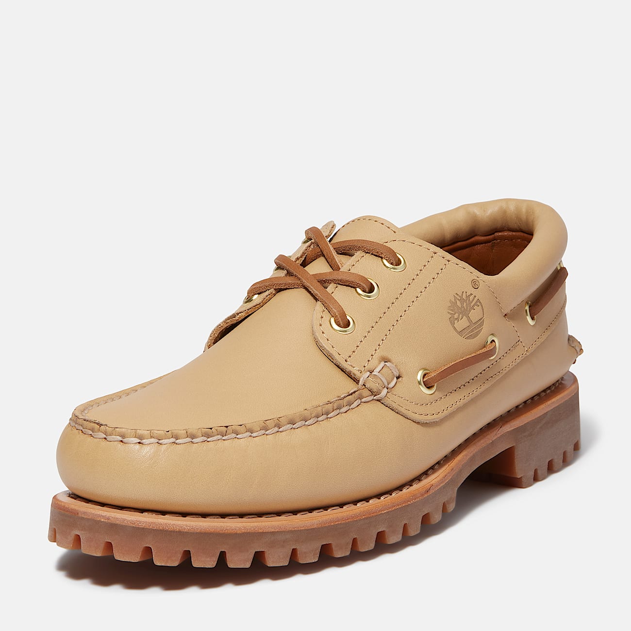 Timberland® Authentic 3-Eye Lug Handsewn Boat Shoe for Men