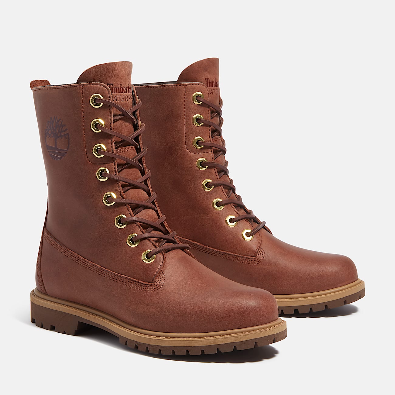 Timberland® Premium 8-Inch Waterproof Boot for Women in Brown - 4