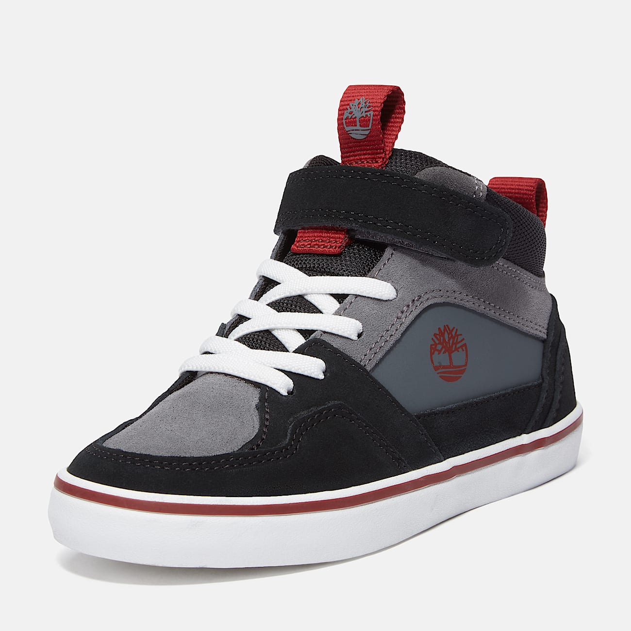 Stone Jump Hook-and-Loop Trainer for Youth in Dark Grey - 9