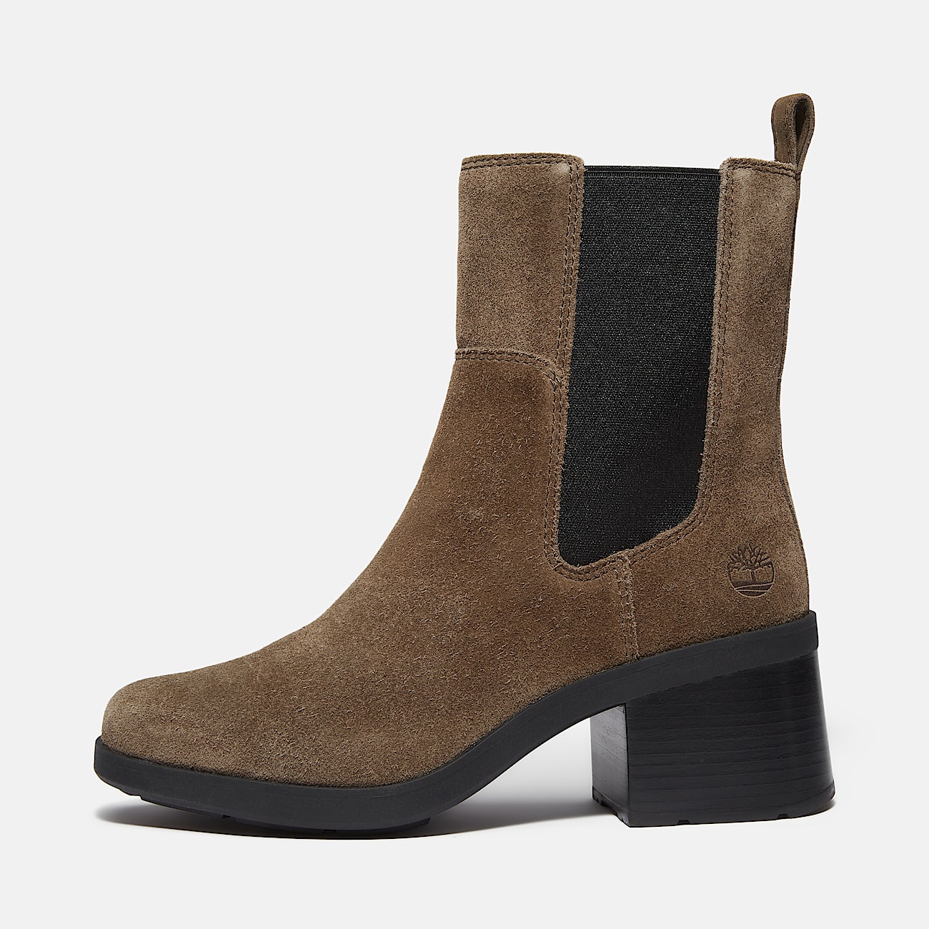 Bellevaux Chelsea Boot for Women in Dark Brown/Black - 8
