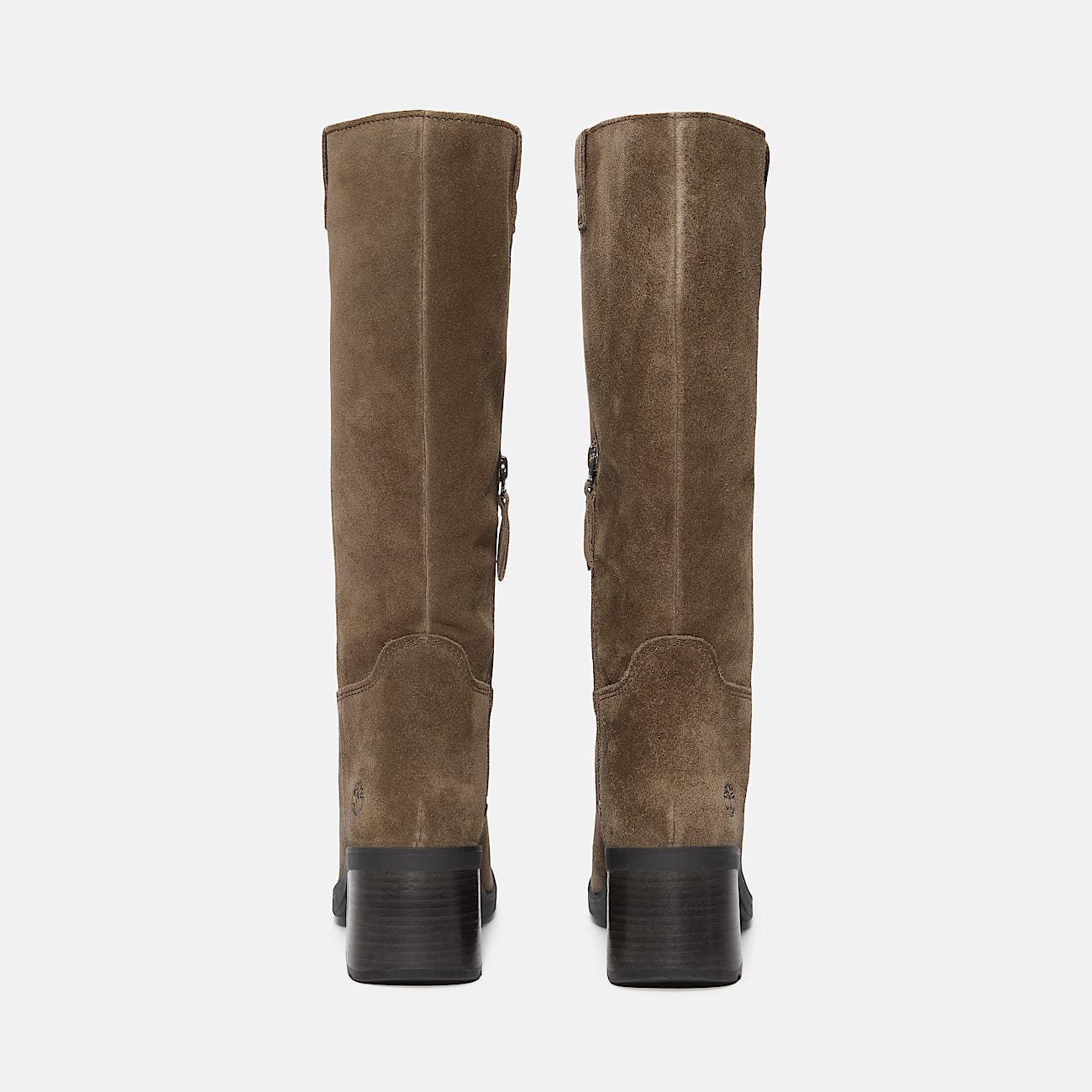 Bota de Cano Alto com Fecho de Correr Bellevaux para Mulher em castanho-escuro - 5