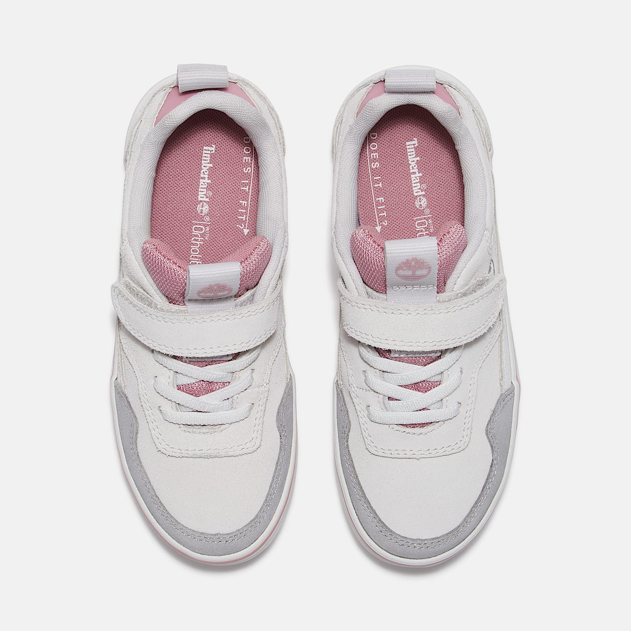 Stone Jump Sneaker mit Klettverschluss für Kleinkinder in Hellgrau - 2