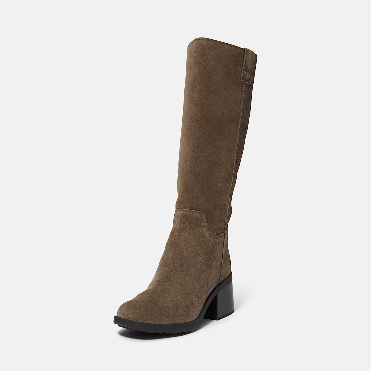 Bota de Cano Alto com Fecho de Correr Bellevaux para Mulher em castanho-escuro - 9