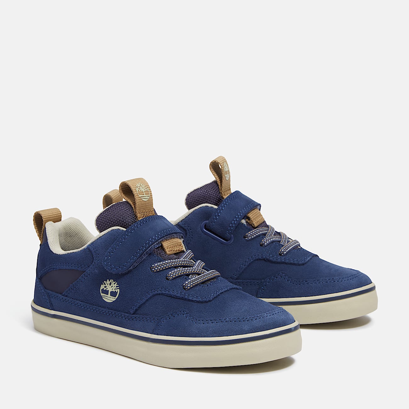 Stone Jump Sneaker mit Klettverschluss für Kleinkinder in Dunkelblau - 4