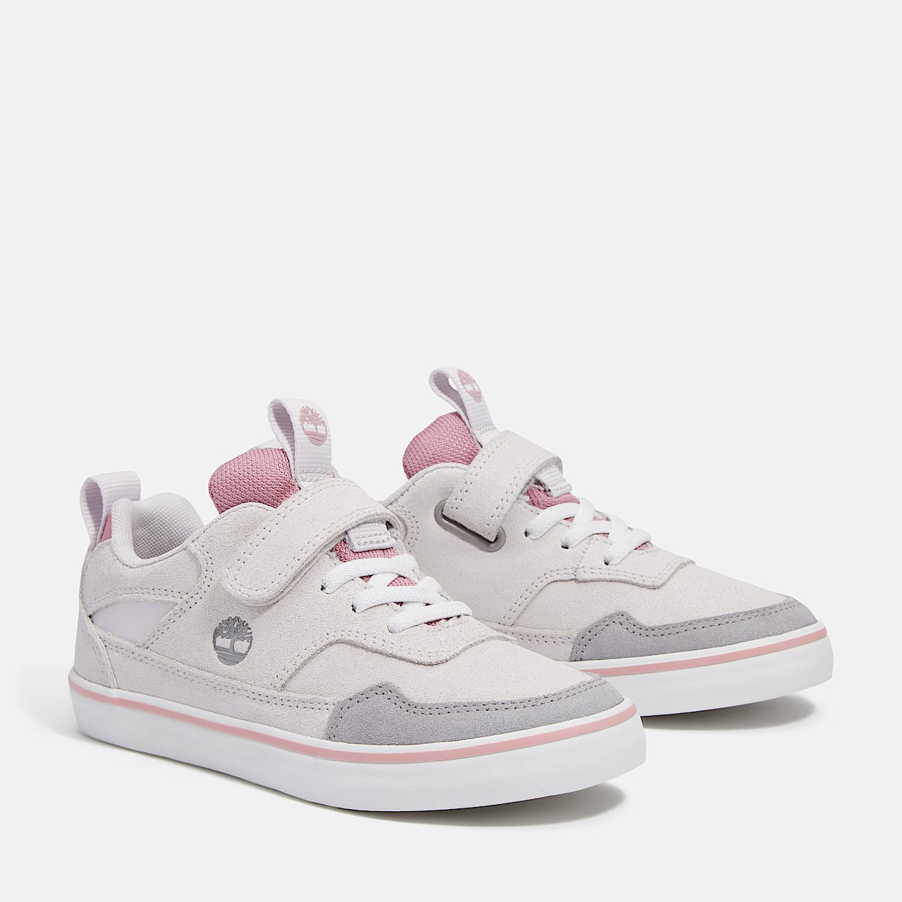 Stone Jump Sneaker mit Klettverschluss für Kleinkinder in Hellgrau - 4