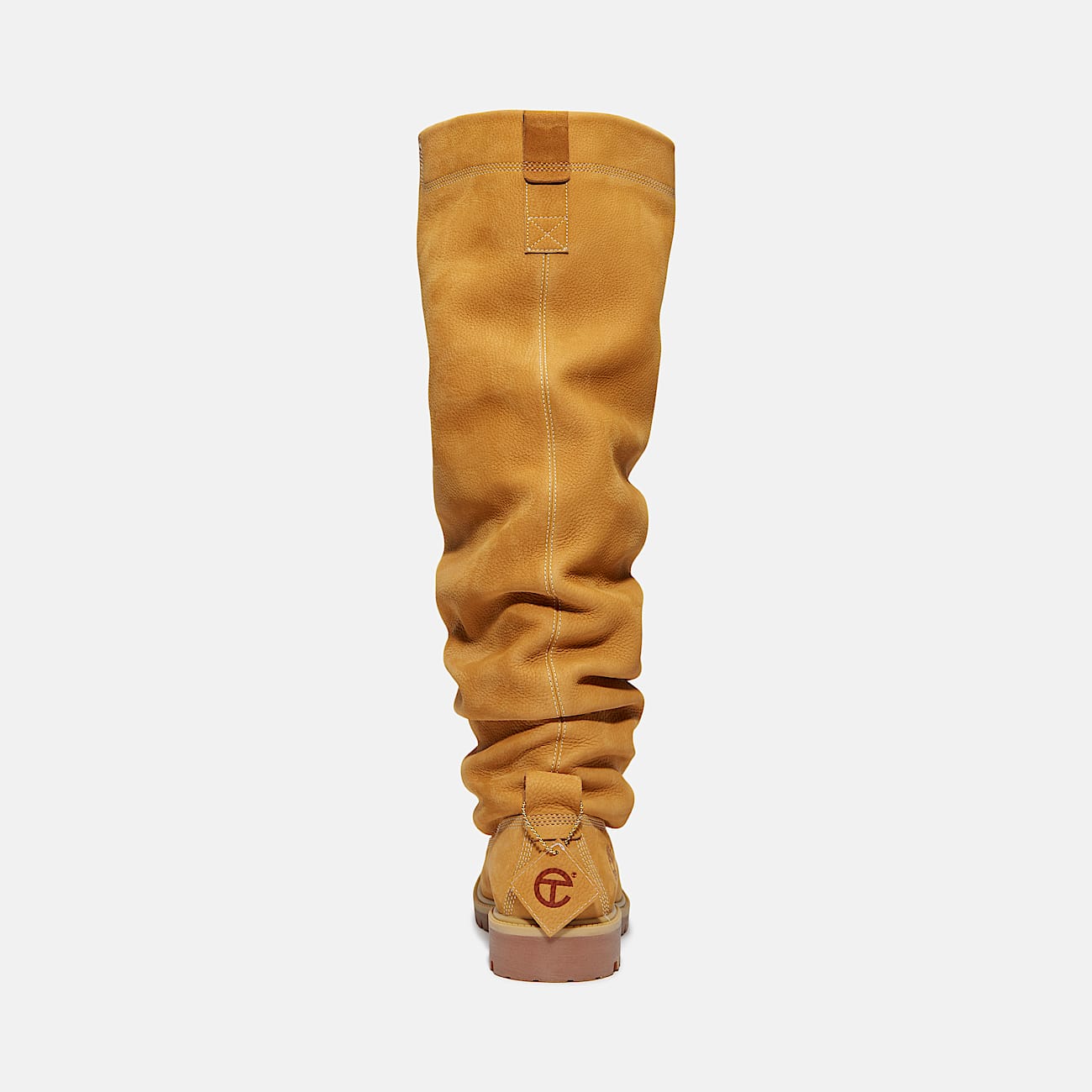 Timberland® x Telfar Tall Premium Pull-On Boot in Yellow - 5