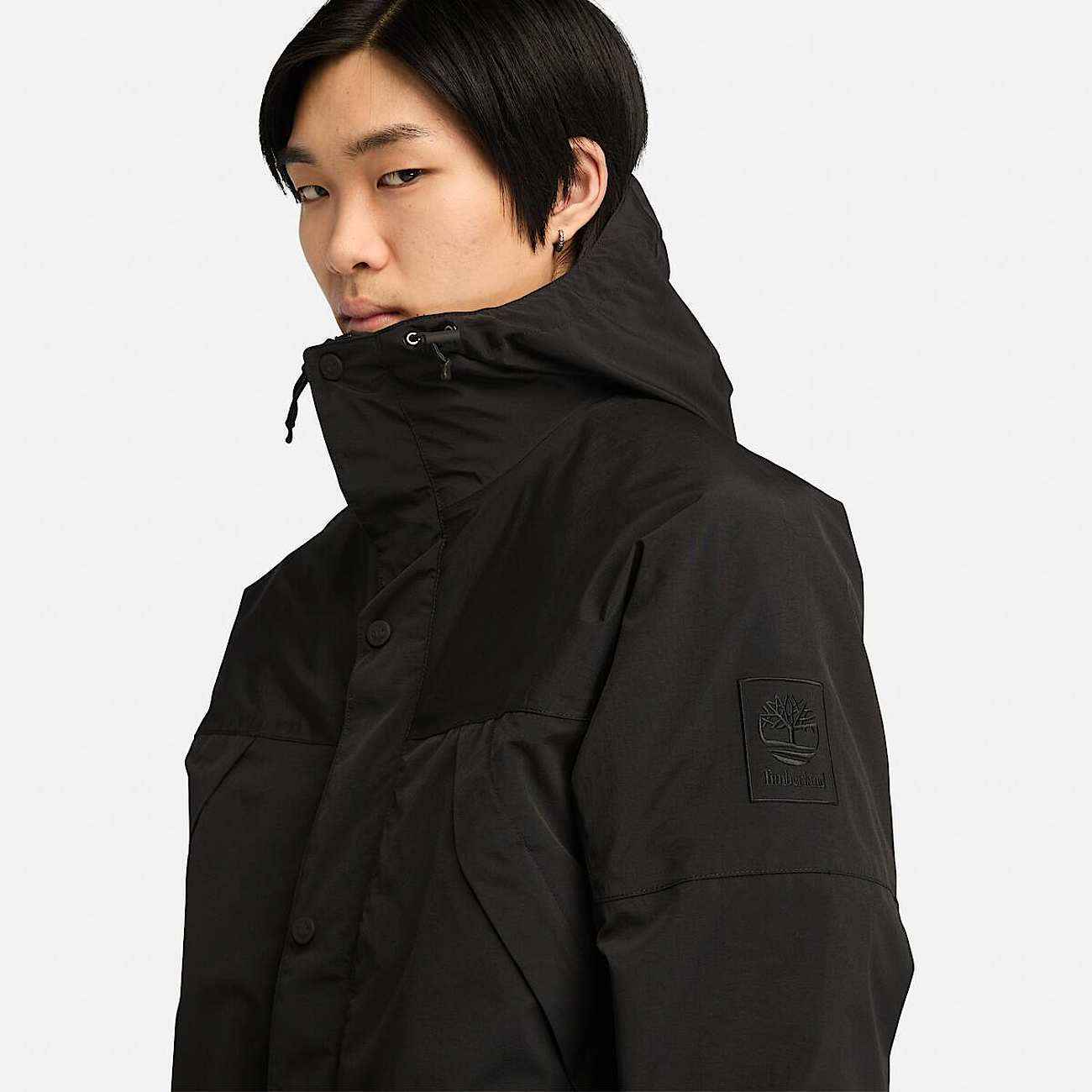 Chaqueta impermeable Winnick 3 en 1 para hombre en negro - 4