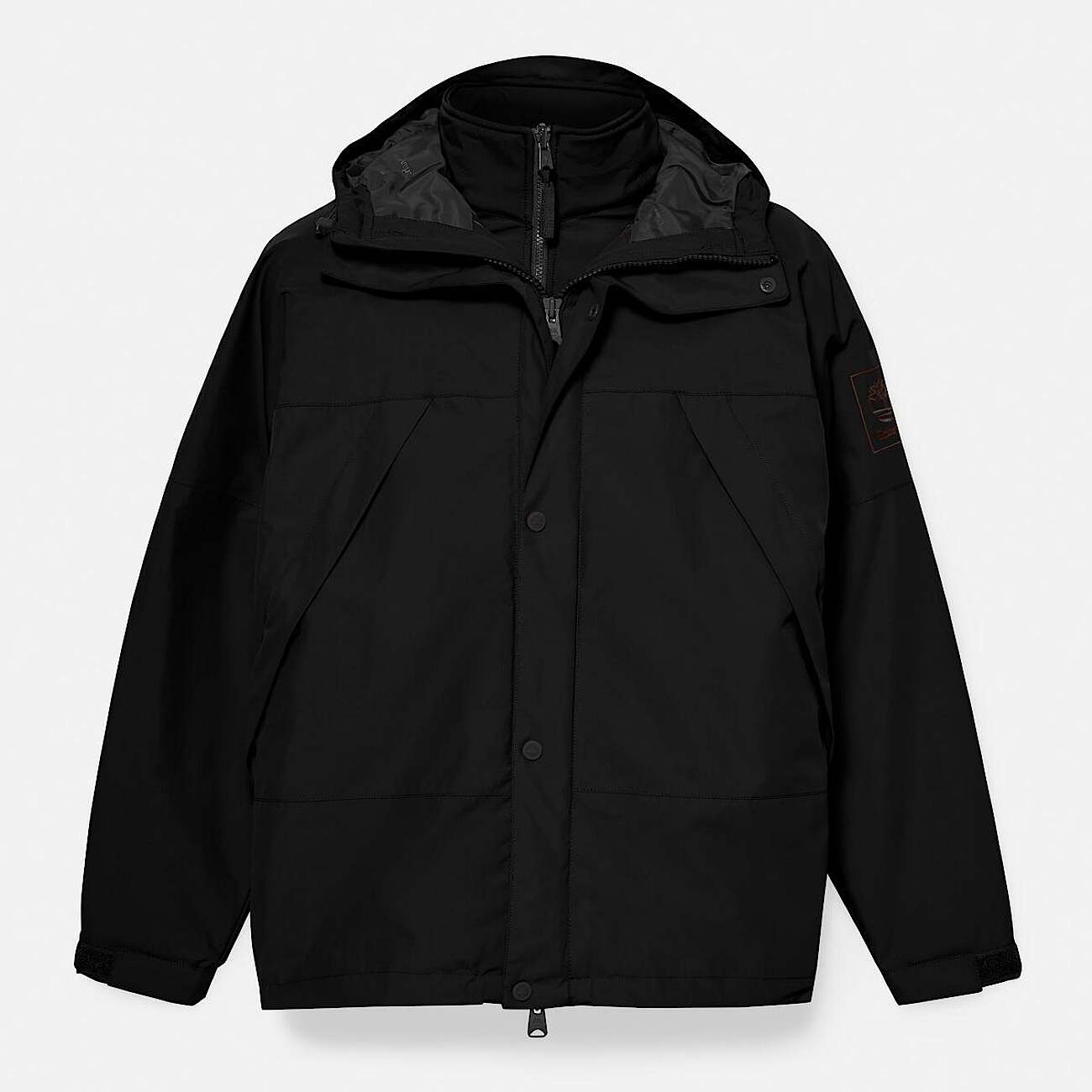 Chaqueta impermeable Winnick 3 en 1 para hombre en negro - 6