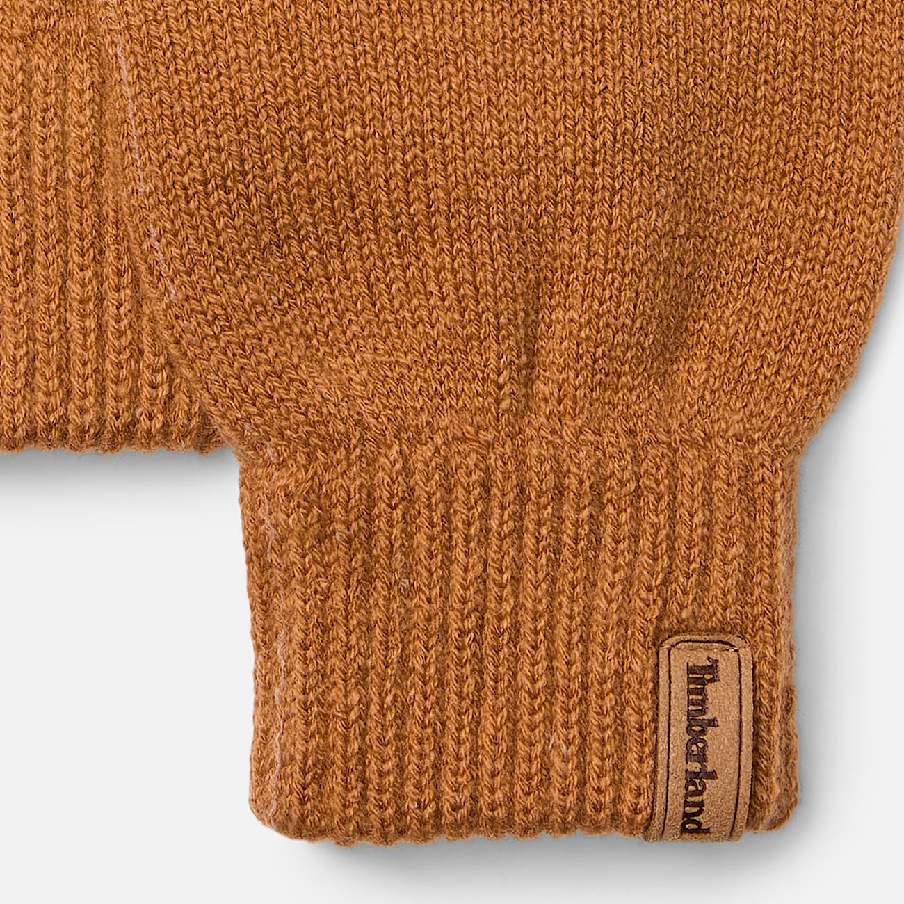 Guantes de punto de canalé amarillo - 3