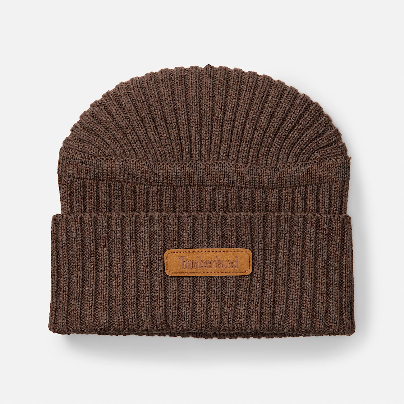 Gulf Beach Ribbed Beanie in Brown - 1