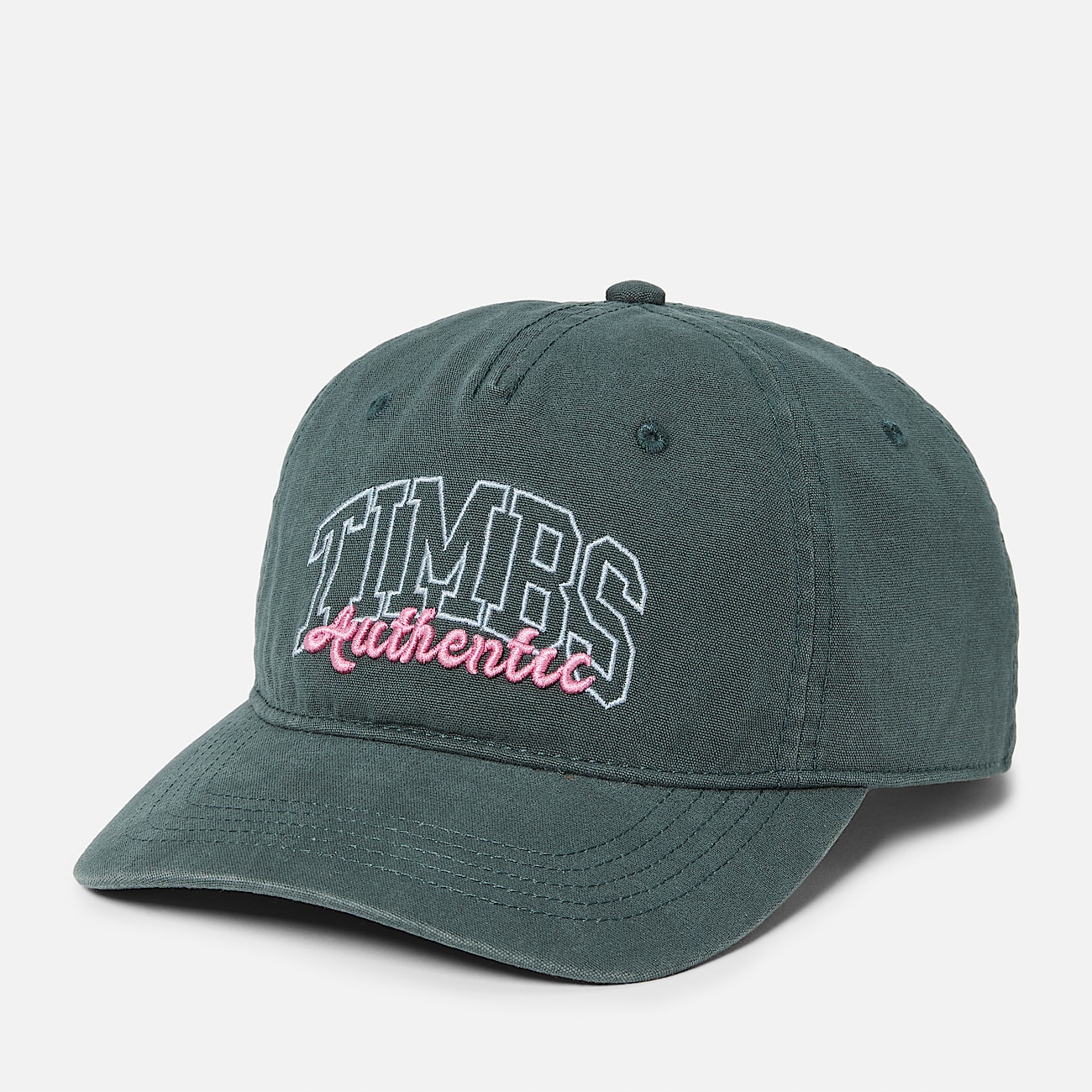 Collegiate Baseball Cap for Women in Dark Green - 1