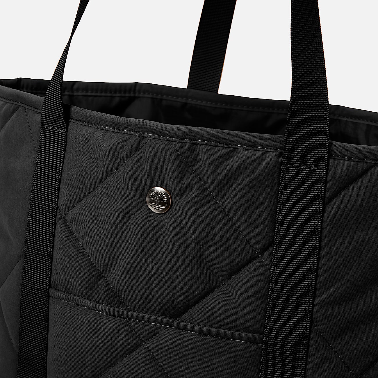 Quilted Easy Tote in Black - 4