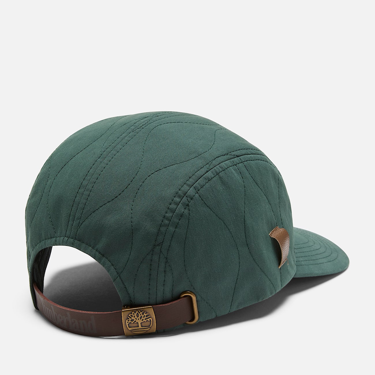 Overstitch Baseballcap in Dunkelgrün - 2