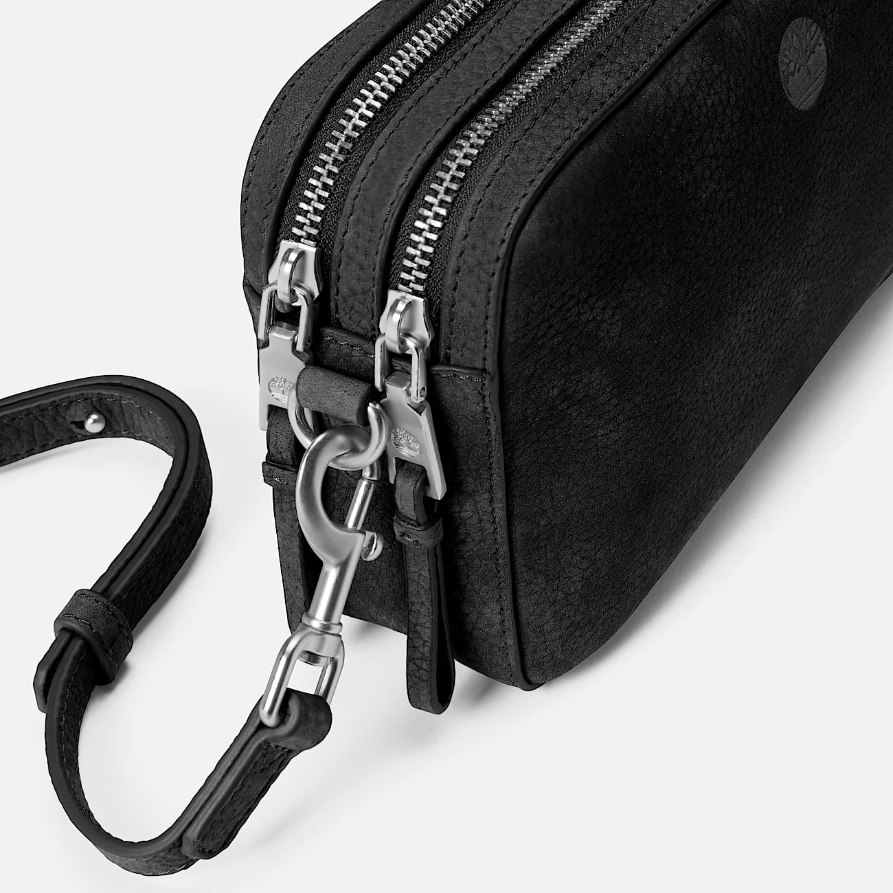 Sacoche pour appareil photo en cuir souple en noir - 4