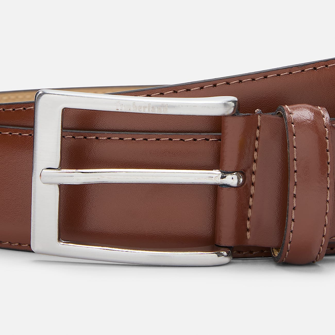 Birch Point Adjustable Leather Belt for Men in Brown - 3