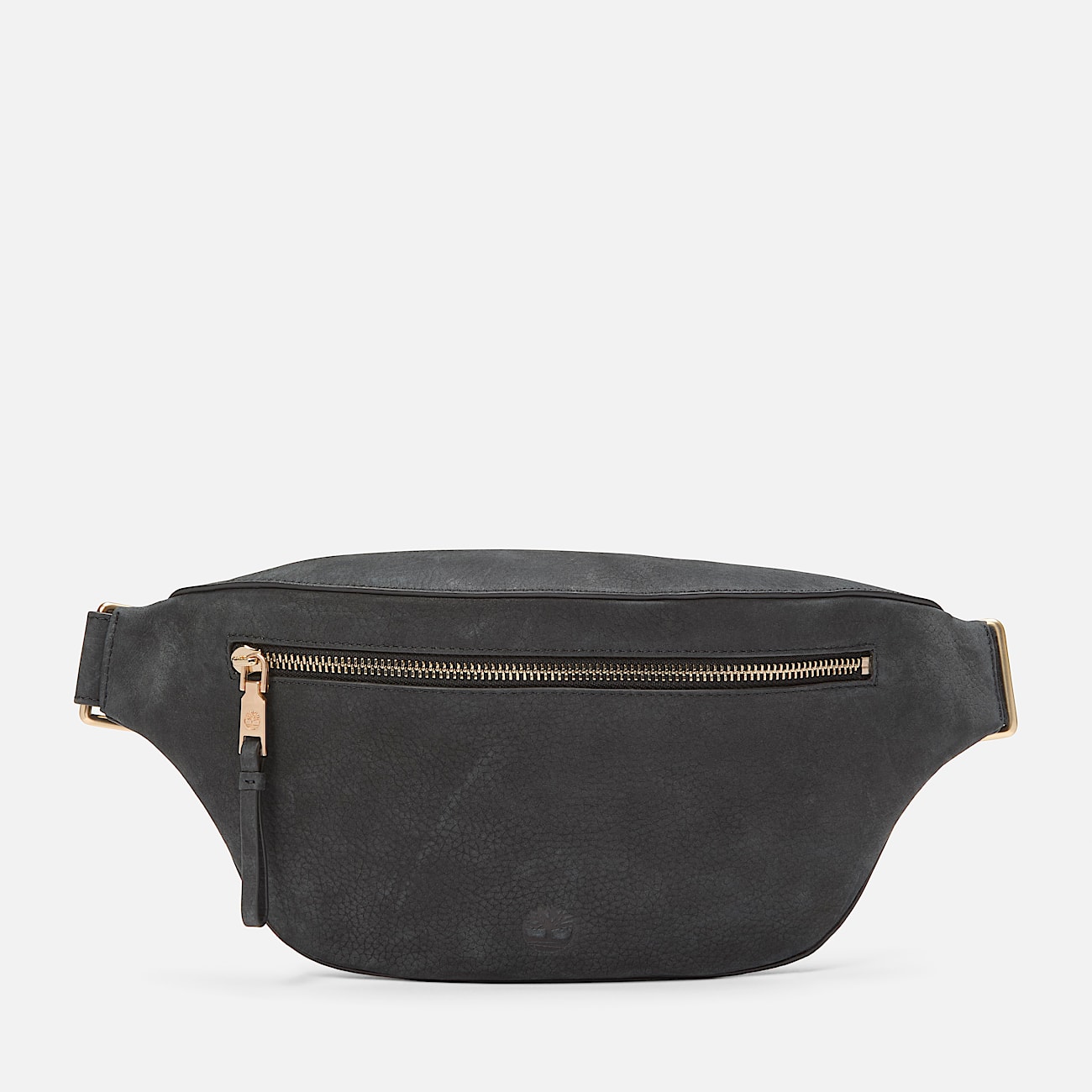 Schultertasche aus weichem Leder in Schwarz - 1