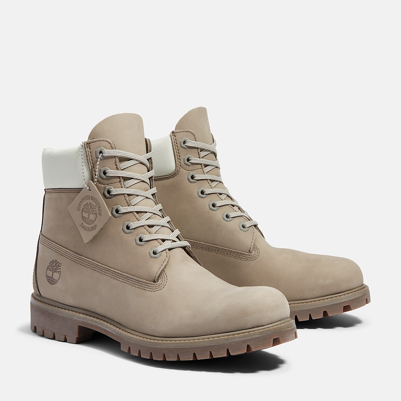 6-inch Boot imperméable Timberland® Premium pour homme en gris foncé