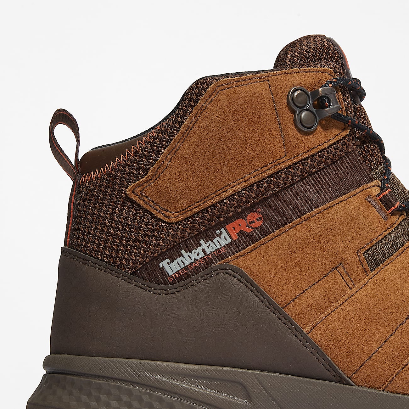 Switchback Steel-Toe Arbeits-Hiker für Herren in Braun - 7