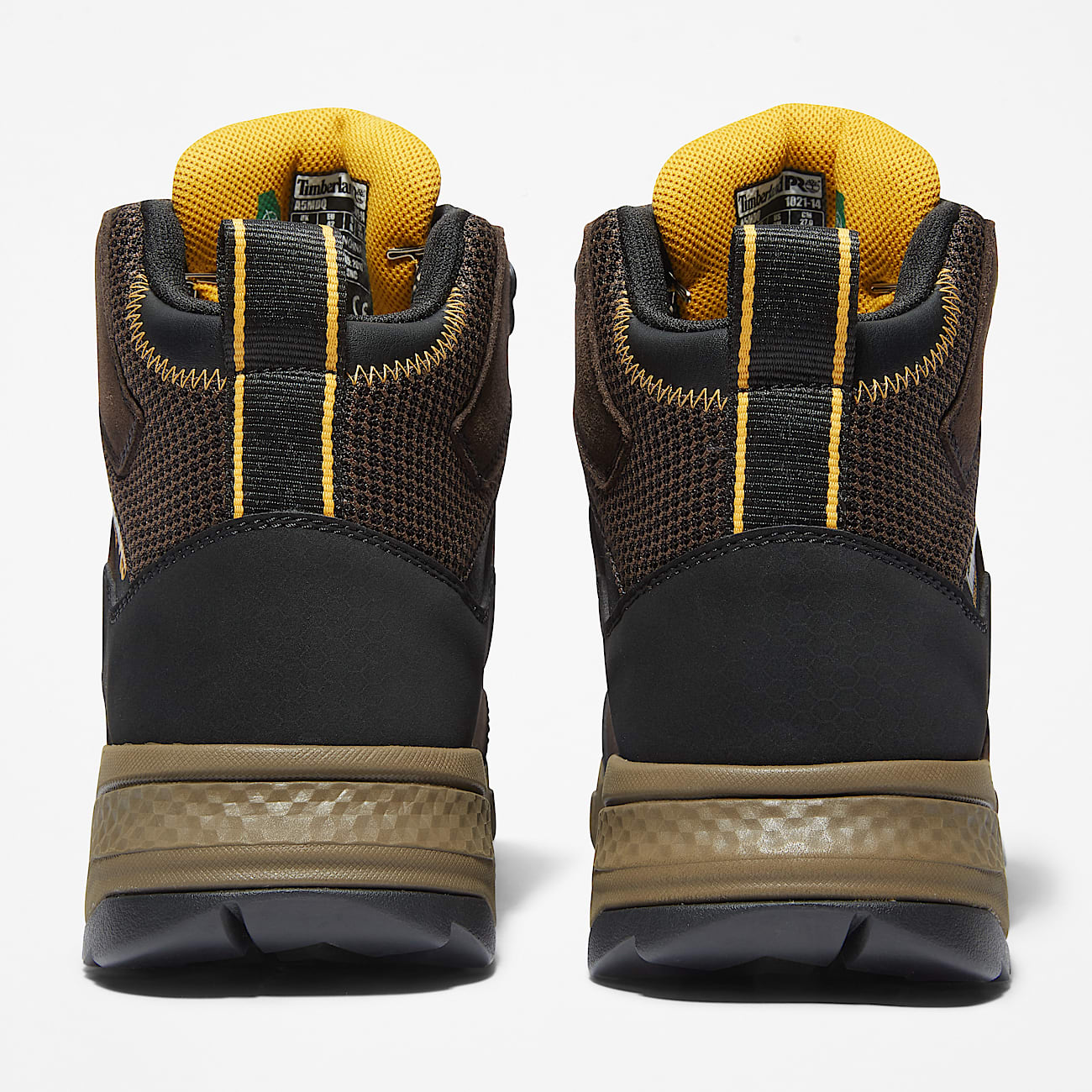 Bottine de travail à bout en acier Switchback pour homme en marron - 5