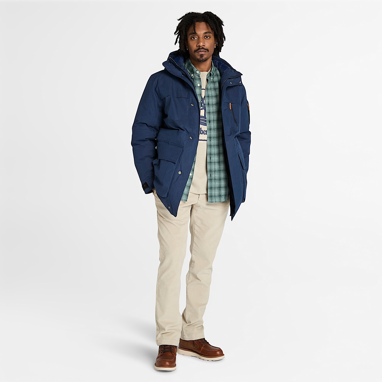 Pantalon en velours côtelé Claremont pour homme en gris - 2