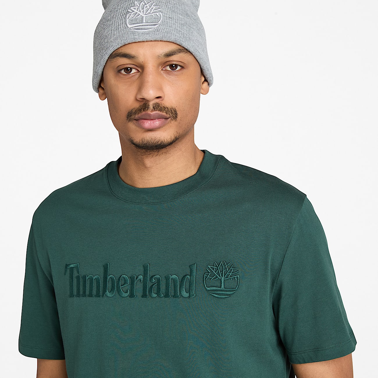 T-shirt à manches courtes Hampton pour homme en vert foncé - 3
