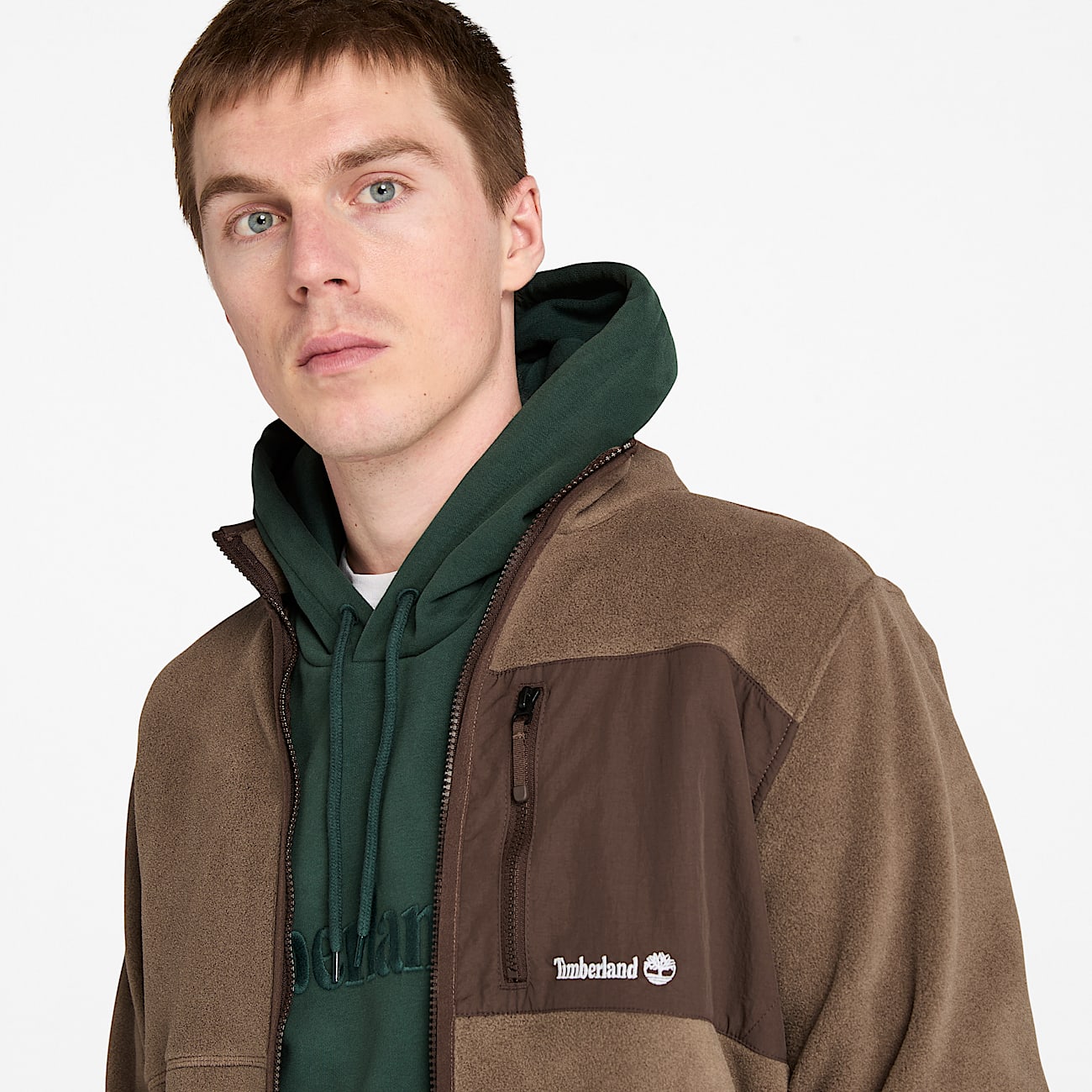 Sherburne Polartec® Fleece Jacket for Men in Brown - 3