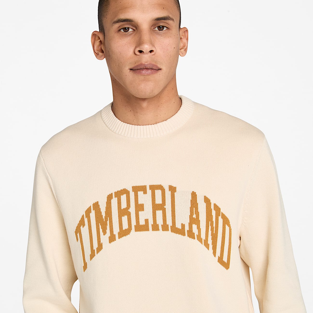 Pull graphique Timberland® pour homme en beige - 3