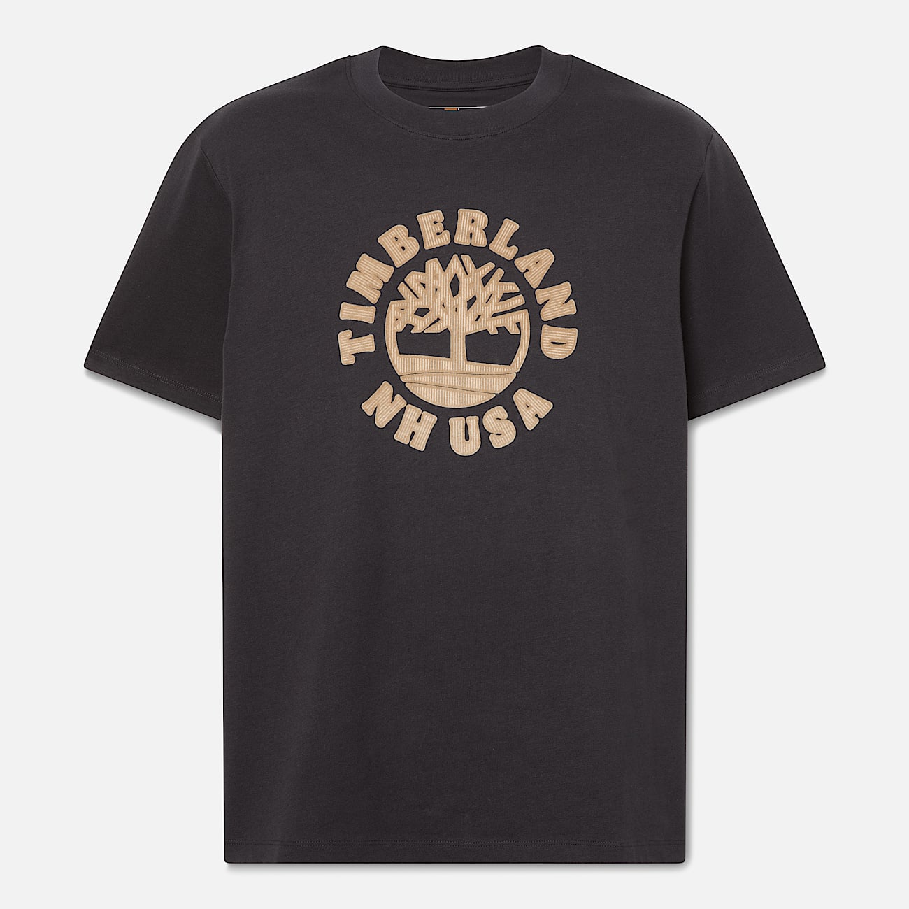 Kurzärmeliges T-Shirt mit Weihnachtsgrafik vorne für Herren in Schwarz - 5