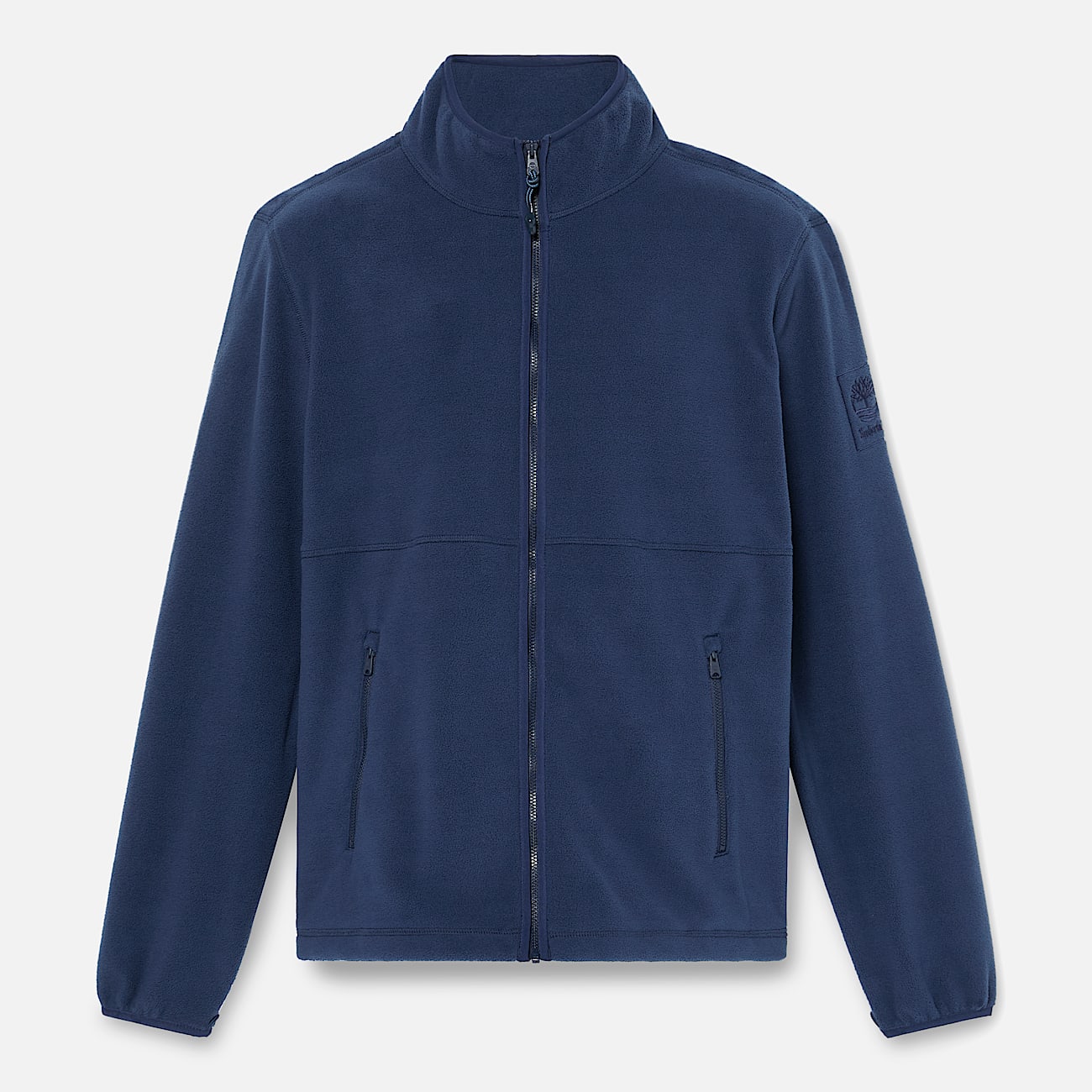 Polaire zippée pour homme en bleu foncé - 5