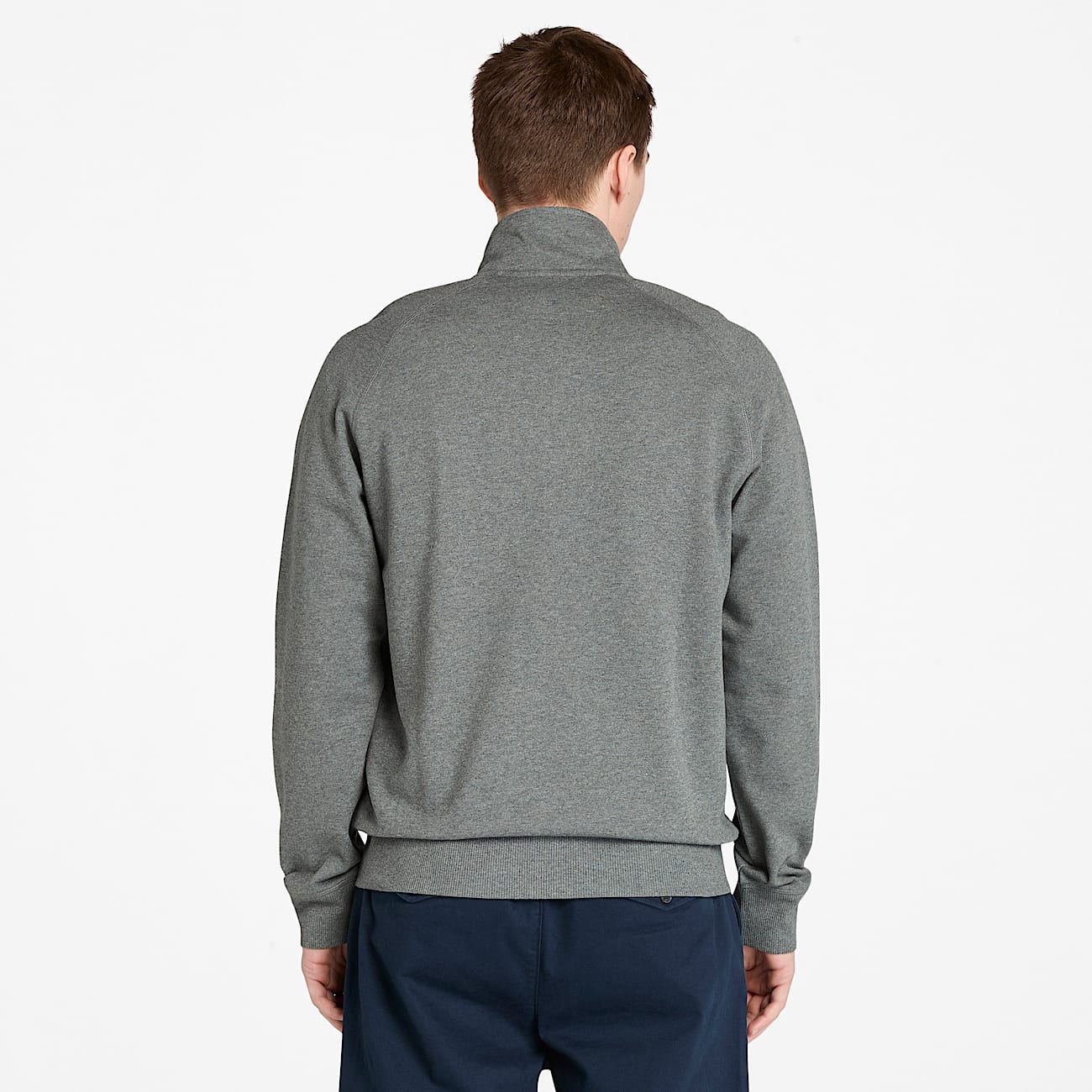 Exeter River Sweatshirt mit Trichterkragen für Herren in Dunkelgrau - 4