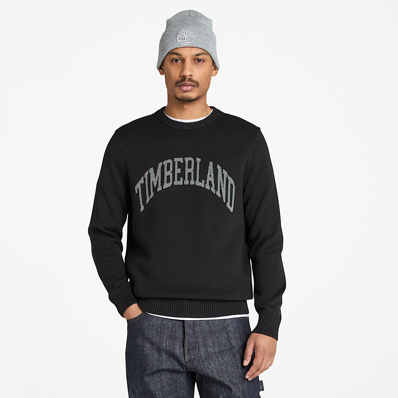 Timberland® Trui met print voor heren in zwart - 1