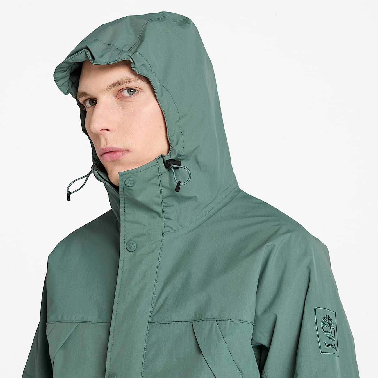 Chaqueta impermeable Winnick 3 en 1 para hombre en verde - 4