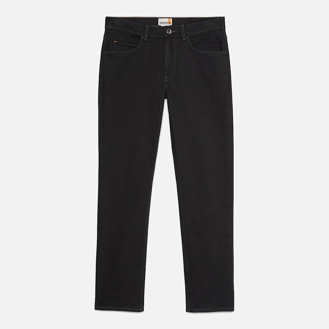 Schwarze Sandown 5-Pocket-Jeans mit Waschung für Herren in Schwarz - 5
