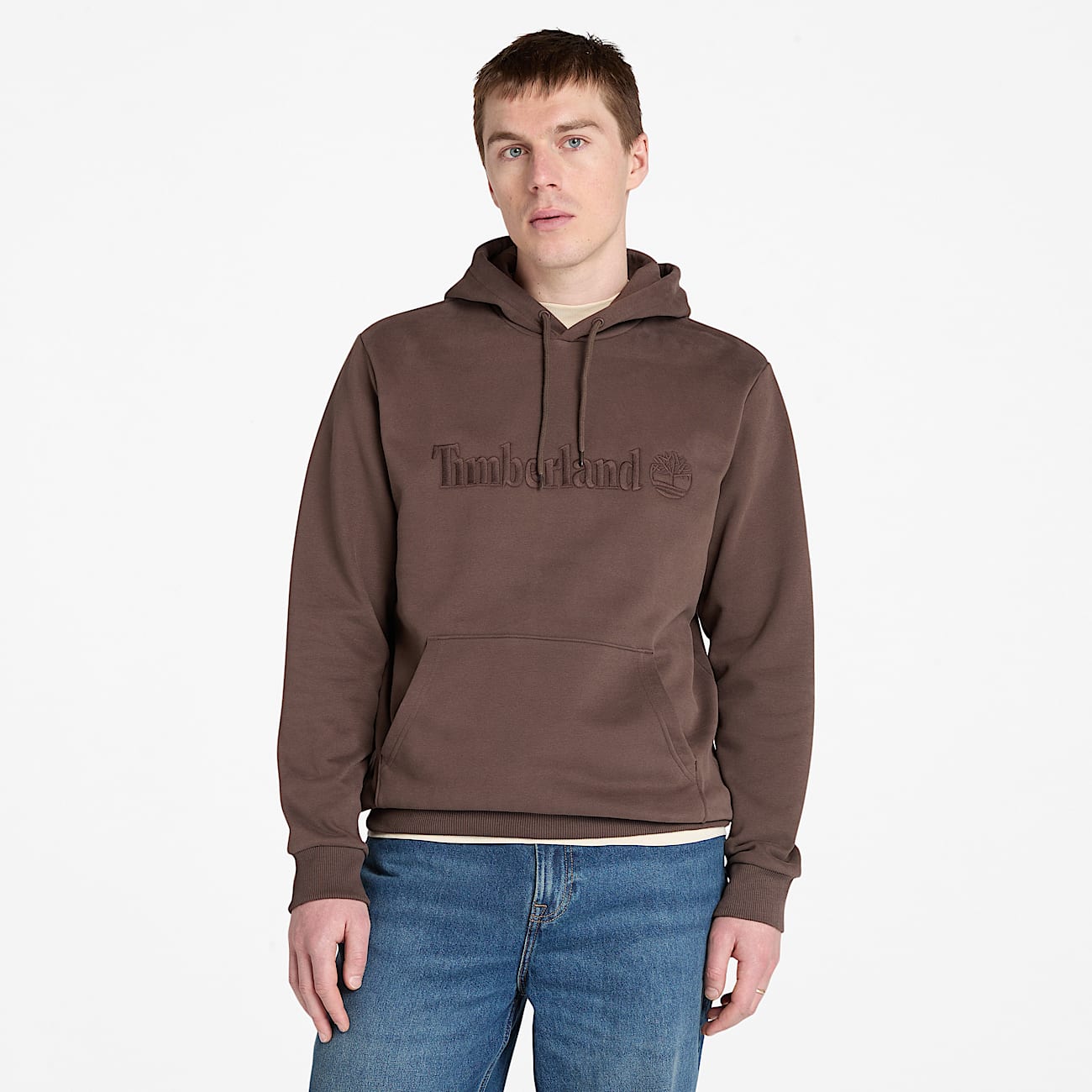 Sweat à capuche Hampton pour homme en marron - 1