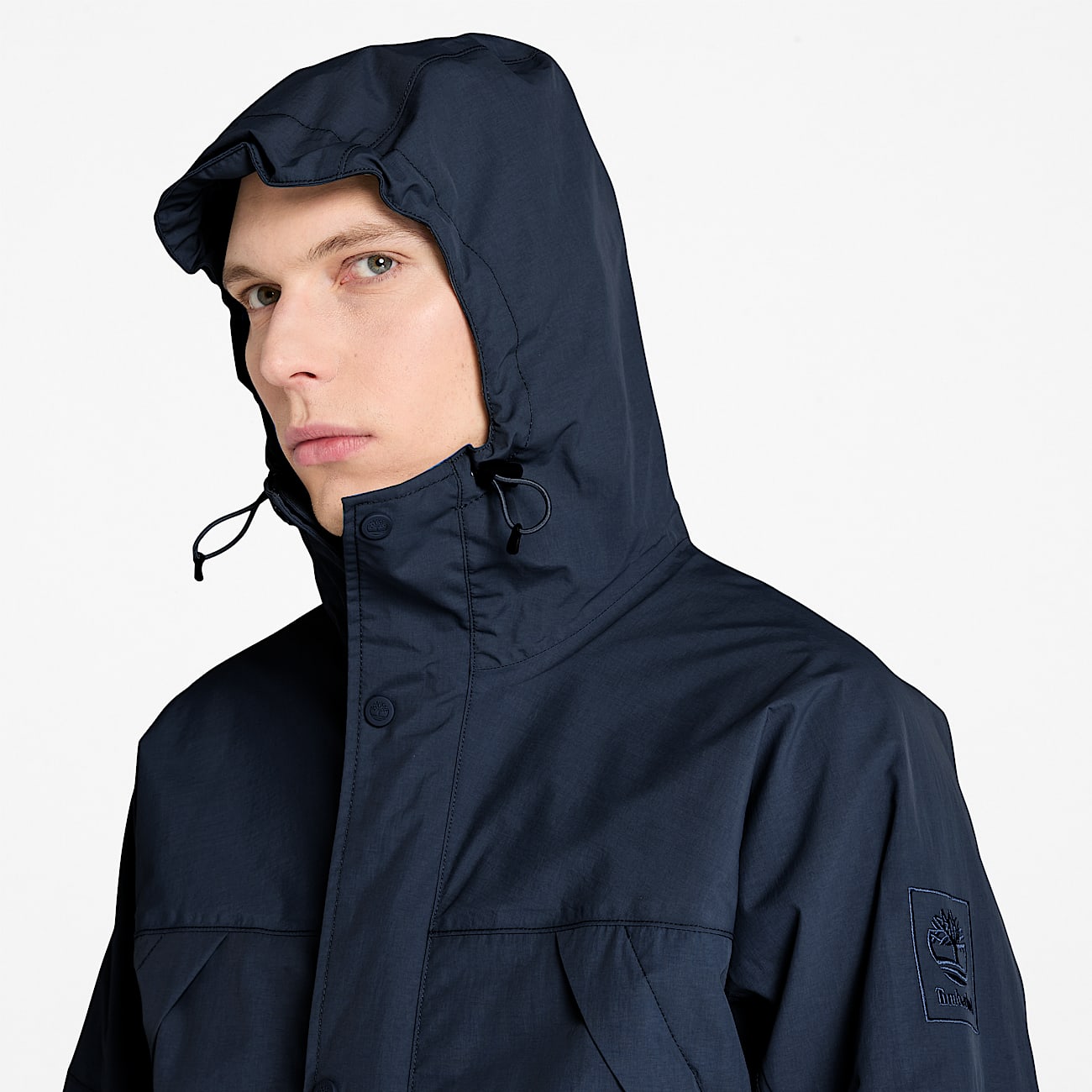 Chaqueta impermeable Winnick 3 en 1 para hombre en azul oscuro - 4