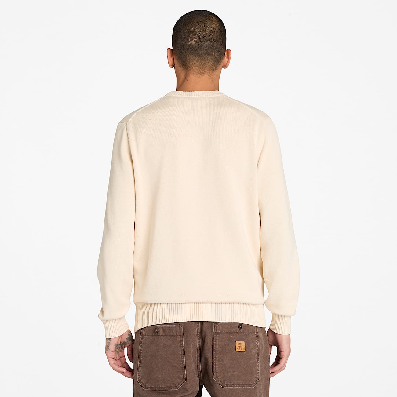 Pull graphique Timberland® pour homme en beige - 4