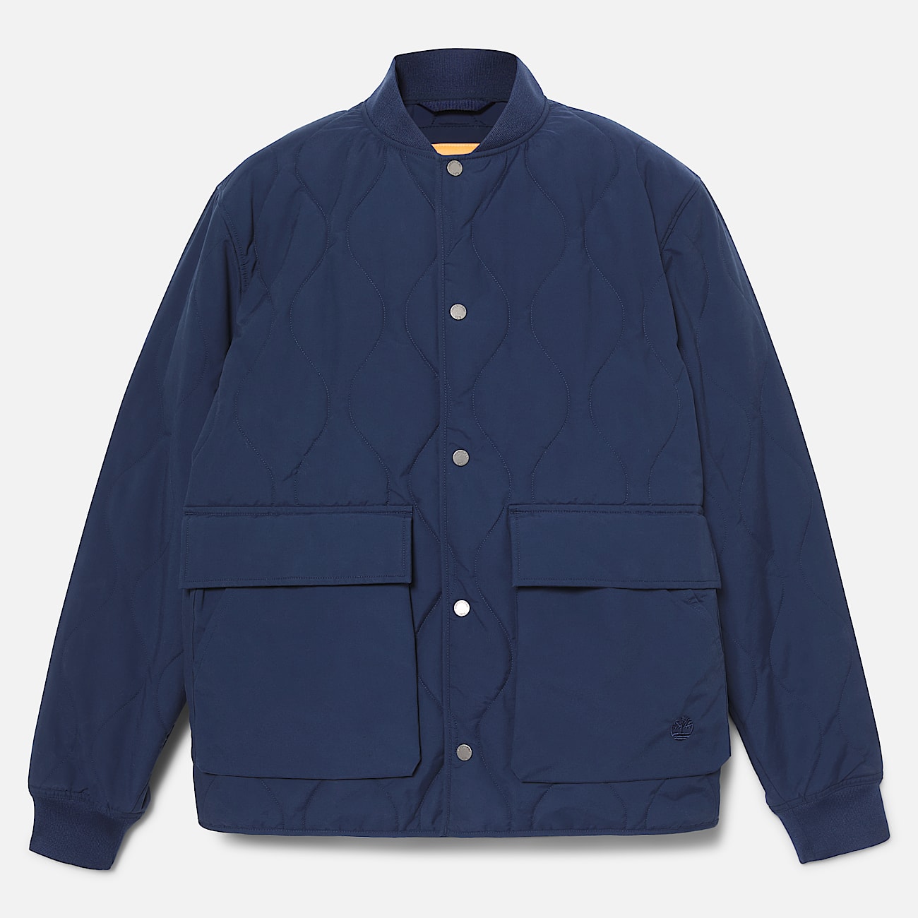 Chaqueta acolchada para hombre en azul oscuro - 6