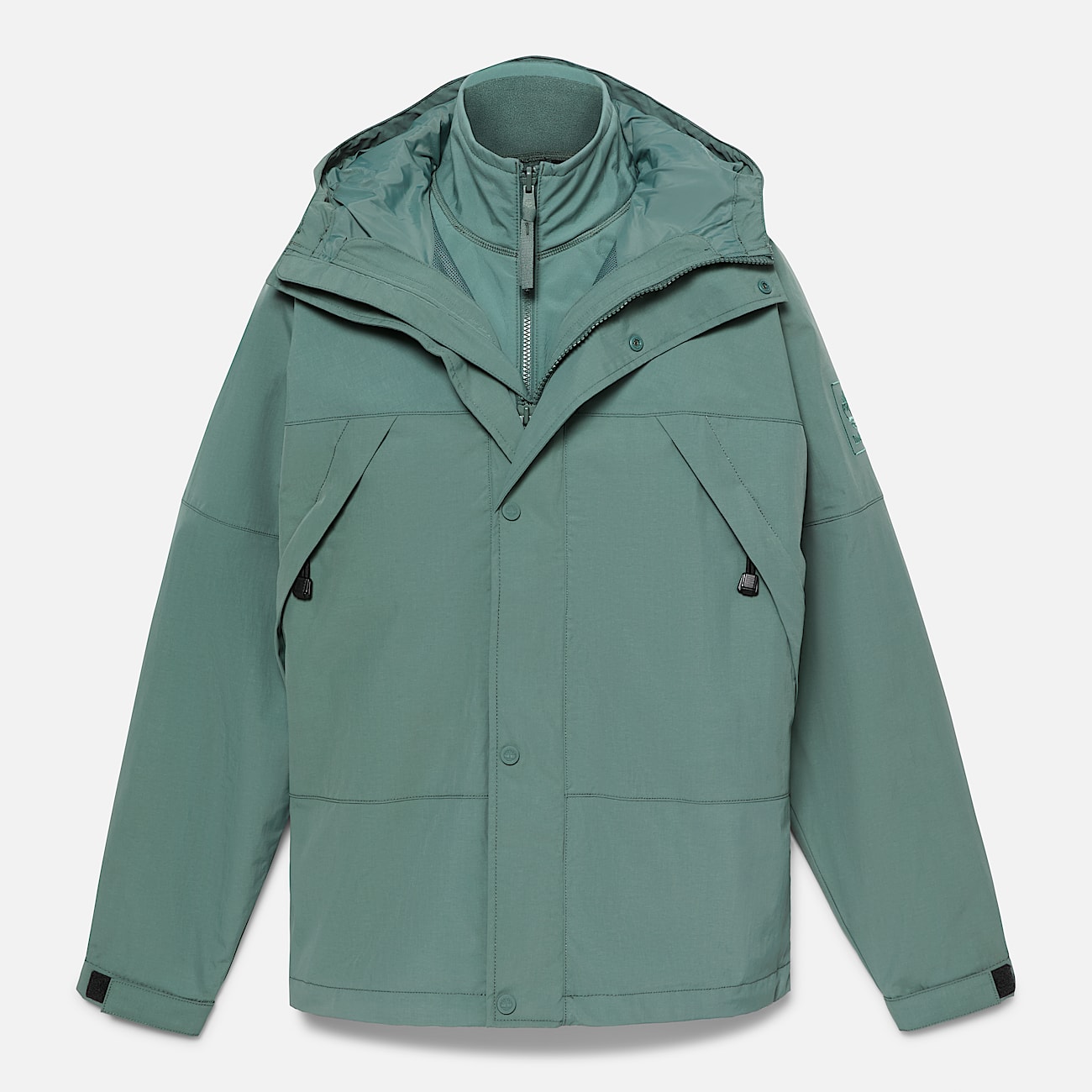 Chaqueta impermeable Winnick 3 en 1 para hombre en verde - 7