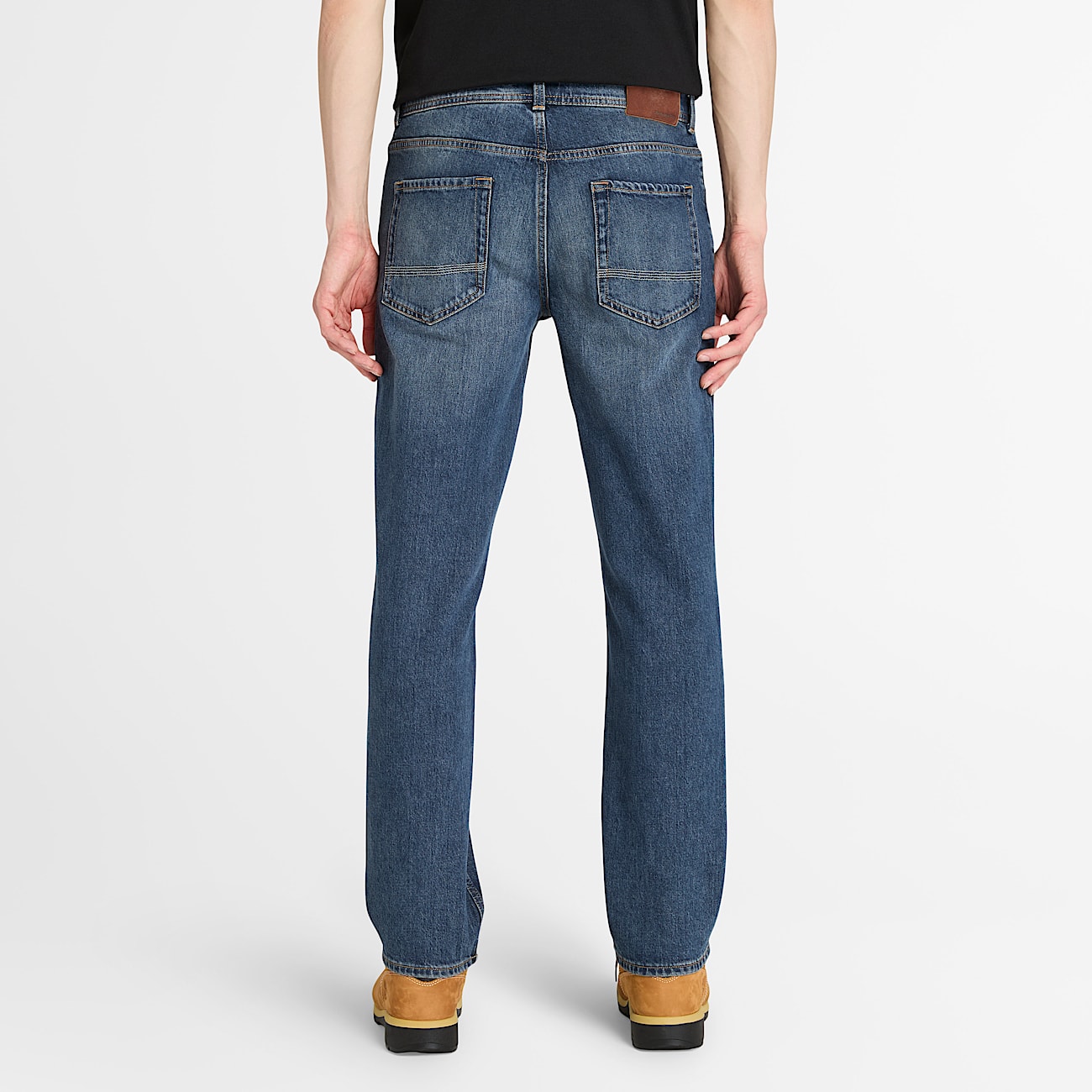 Jeans Sandown a Gamba Dritta da Uomo in blu - 4