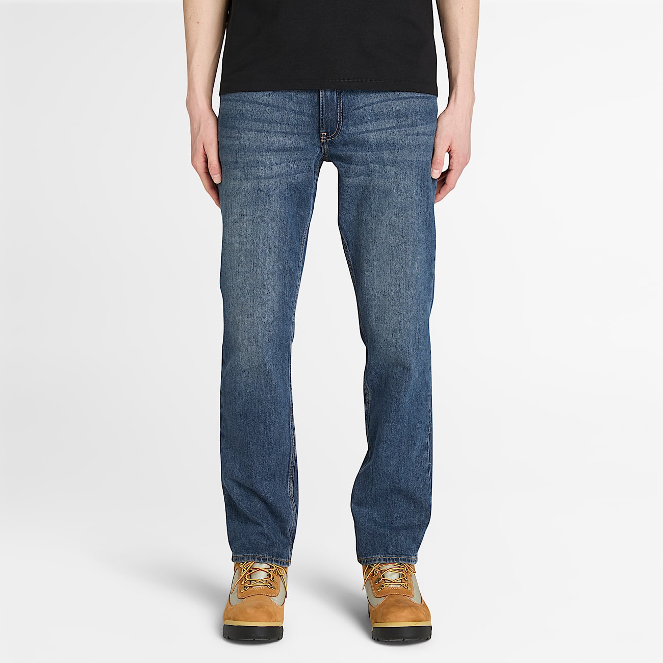 Jeans Sandown a Gamba Dritta da Uomo in blu - 1