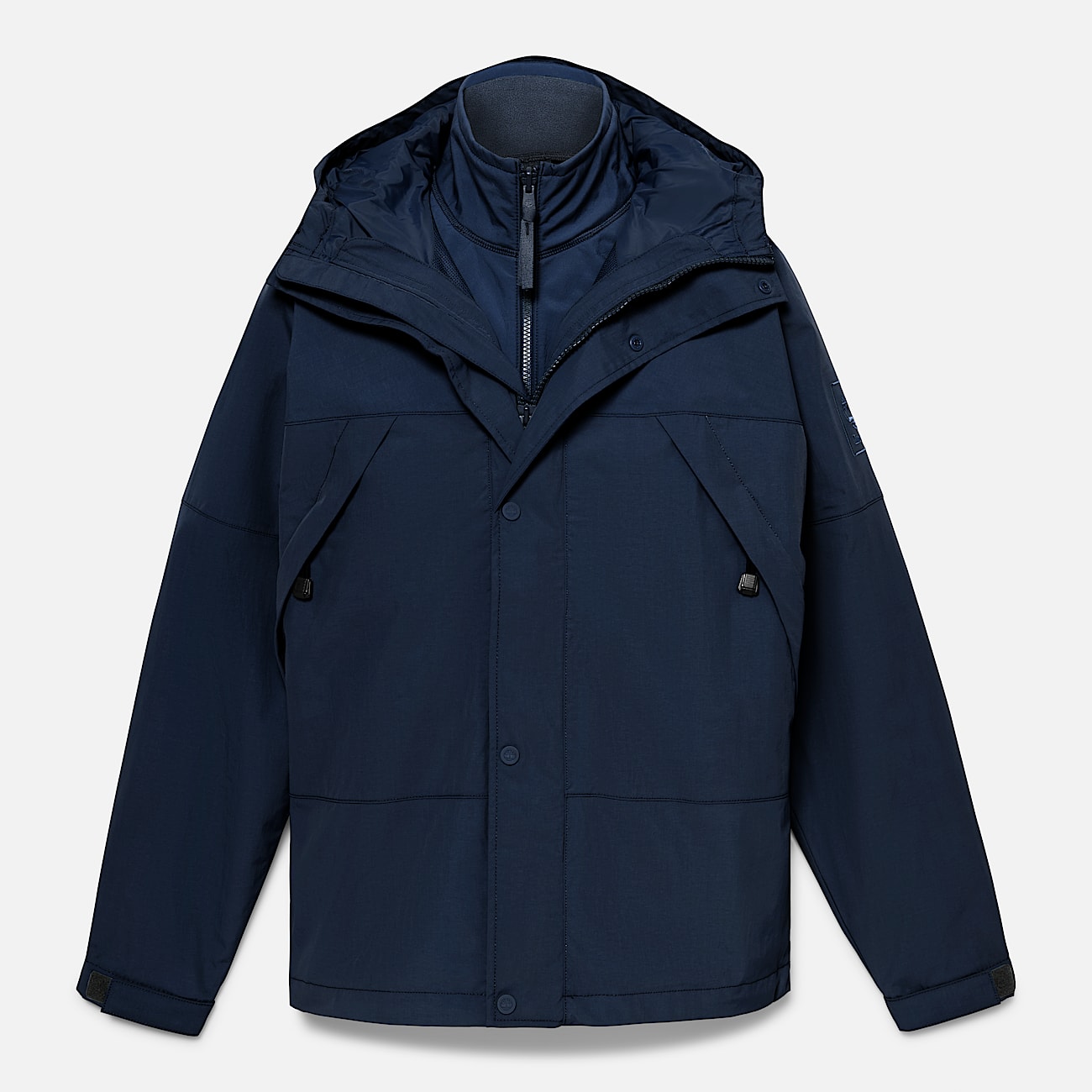 Chaqueta impermeable Winnick 3 en 1 para hombre en azul oscuro - 6