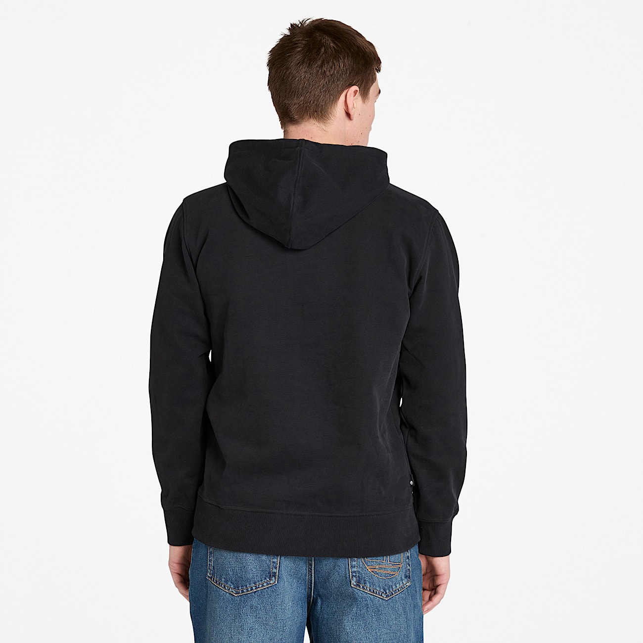 Holiday Graphic Hoodie for Men in Black - 4